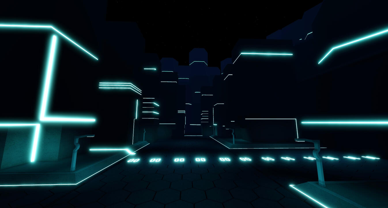 Tron-Inspired World